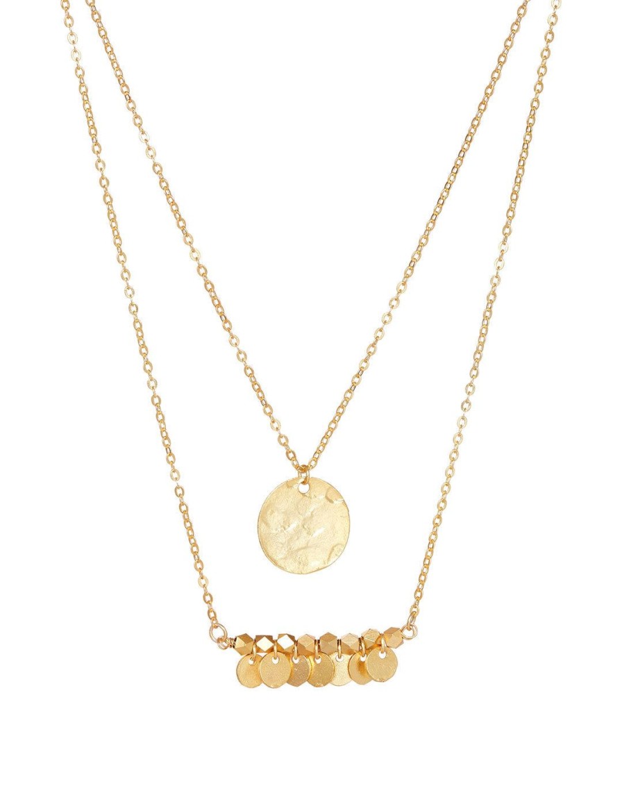 Beach Accessories Ashiana | Greek Island Necklace-Gold