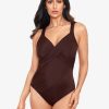 Swimwear Miraclesuit | Rock Solid Revele Swimsuit-Sumatra Brown