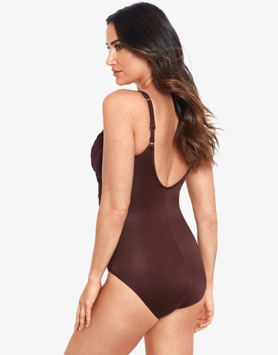 Swimwear Miraclesuit | Network Madero Swimsuit-Sumatra Brown