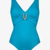 Swimwear Charmline | Uni Swimsuit-Aqua Turquoise