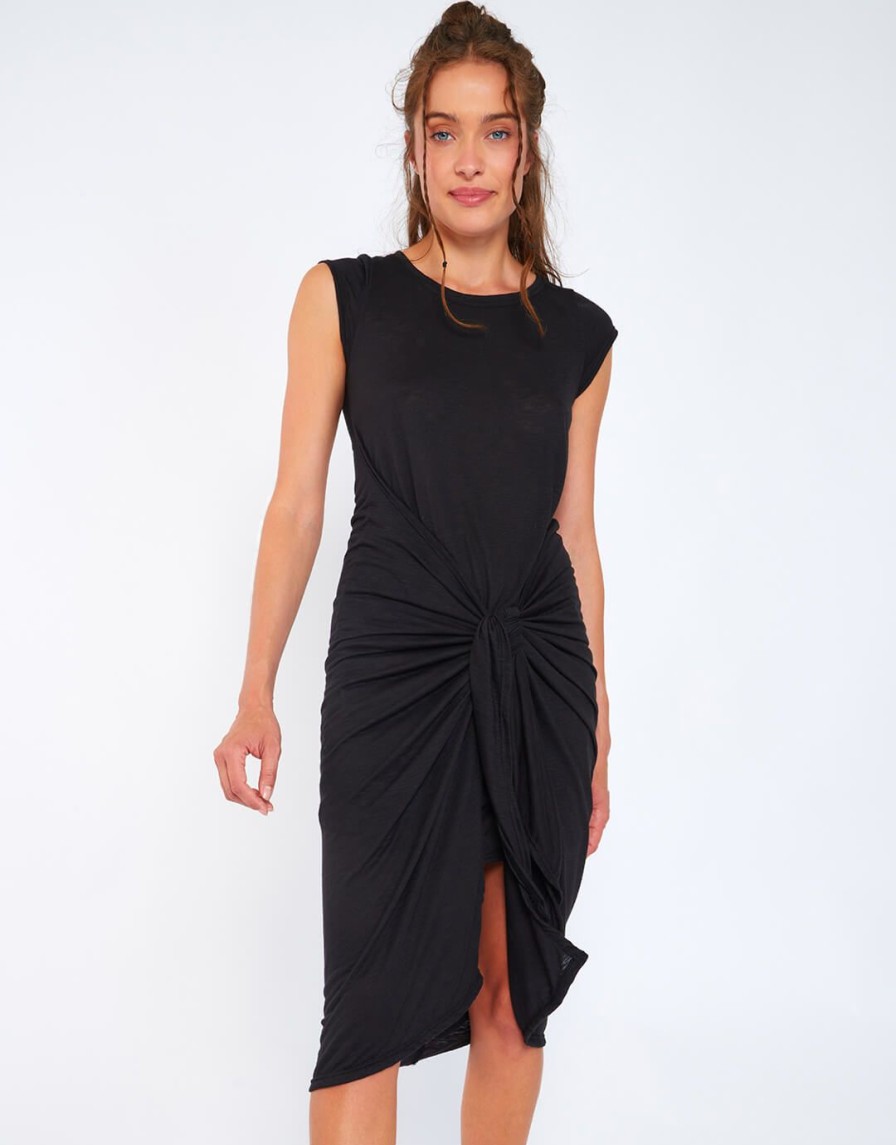 Beachwear Banana Moon | Caraiva Juliana Dress Black