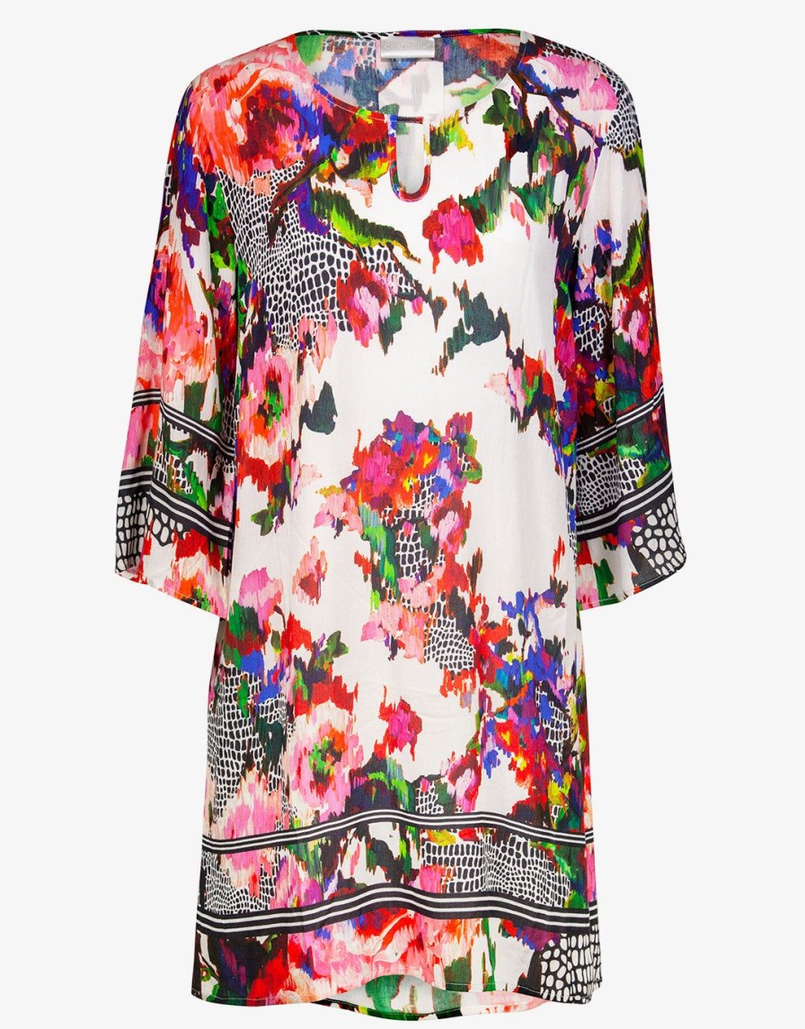 Beachwear Charmline | Rose Garden Kaftan Multi