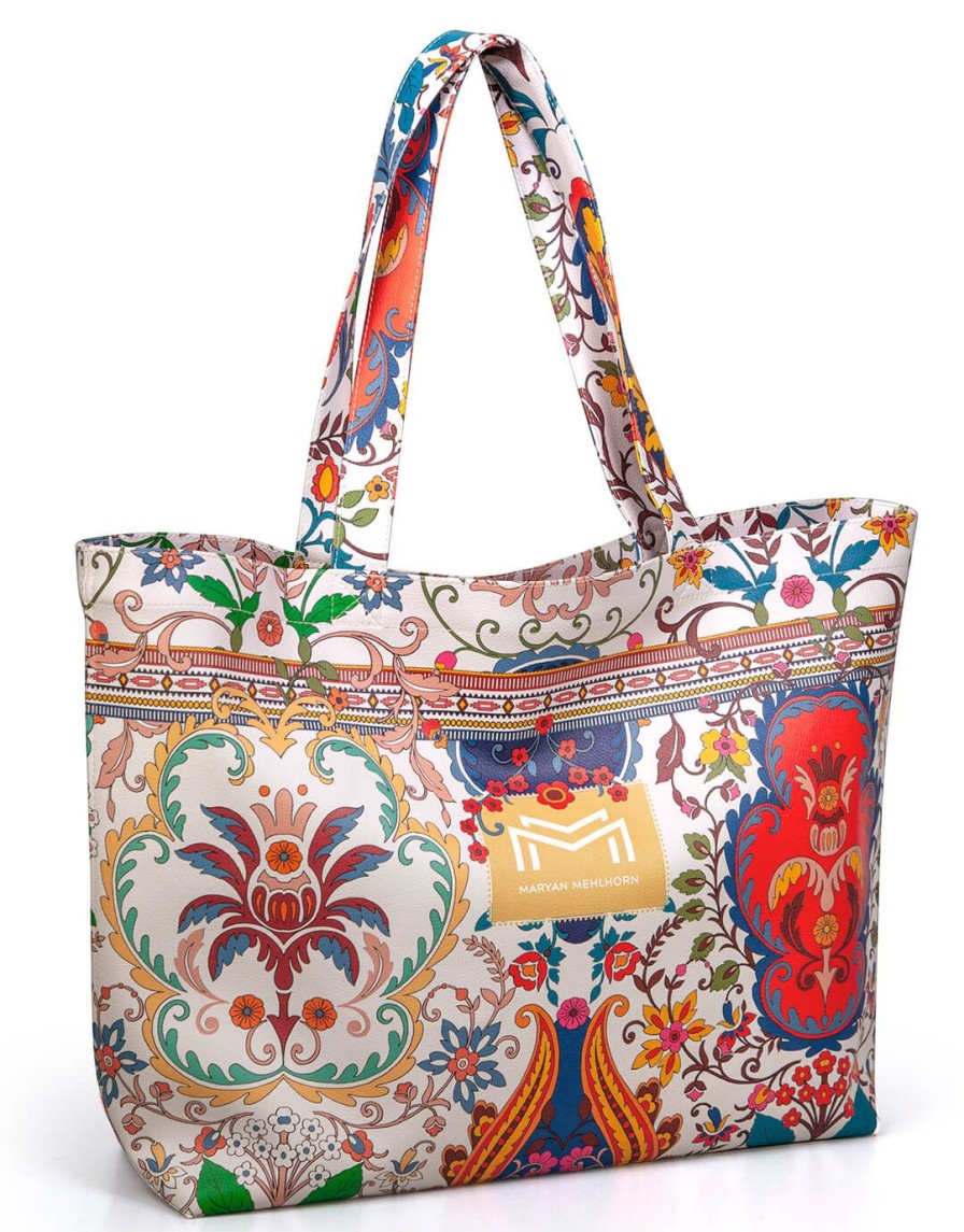 Beach Accessories Maryan Mehlhorn | Libertine Beach Bag-Vibrant White