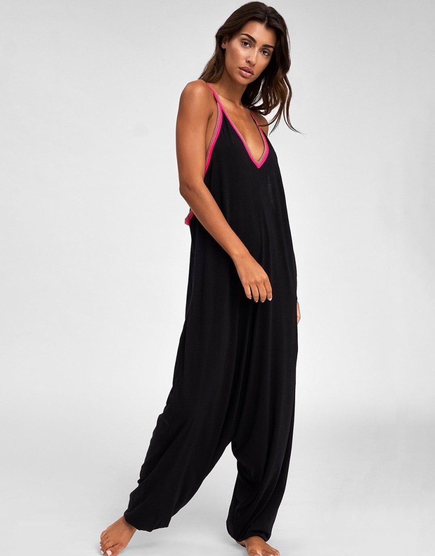 Beachwear Pitusa | Pima Jumpsuit Black