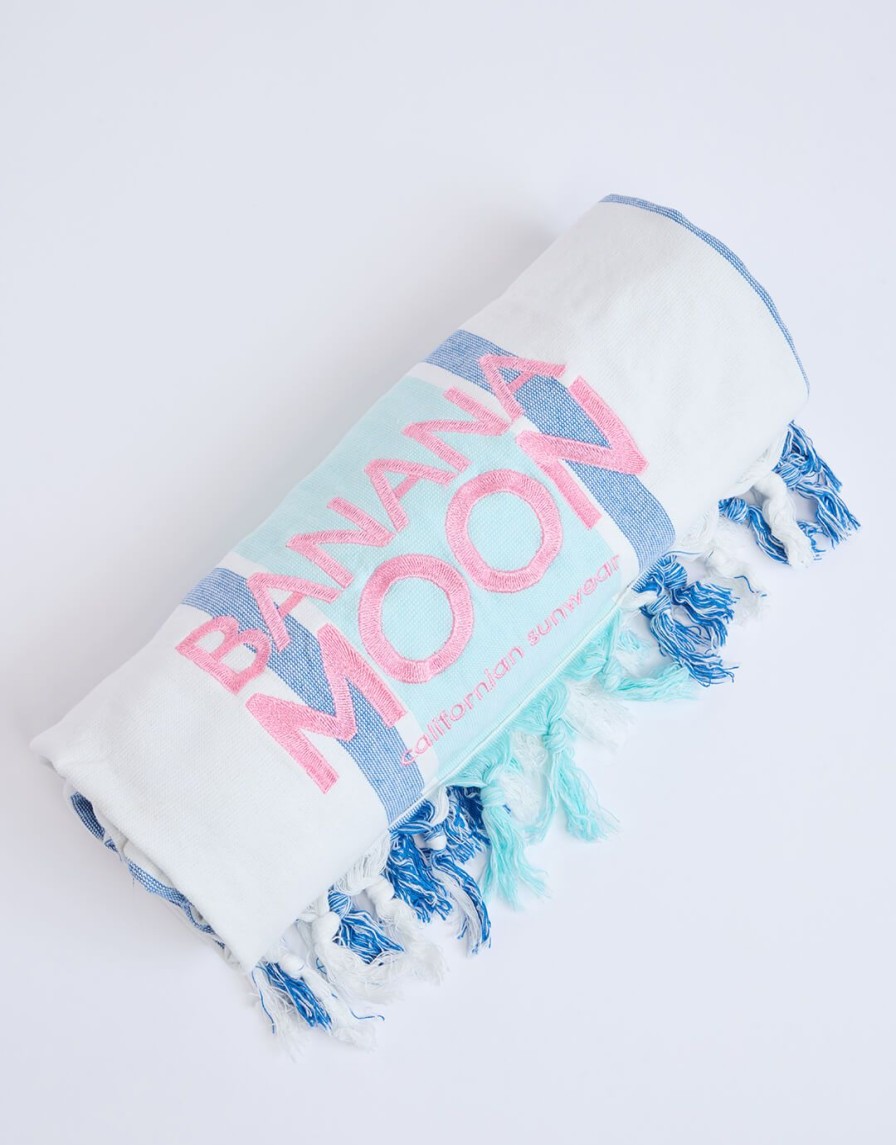 Beach Accessories Banana Moon | Marbella Willian Towel-Blue