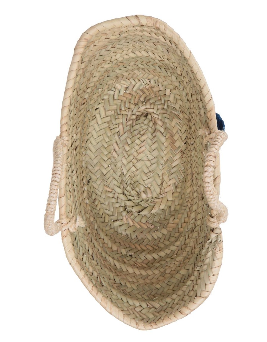 Beach Accessories Ashiana | Small Anchor Basket Bag-Natural