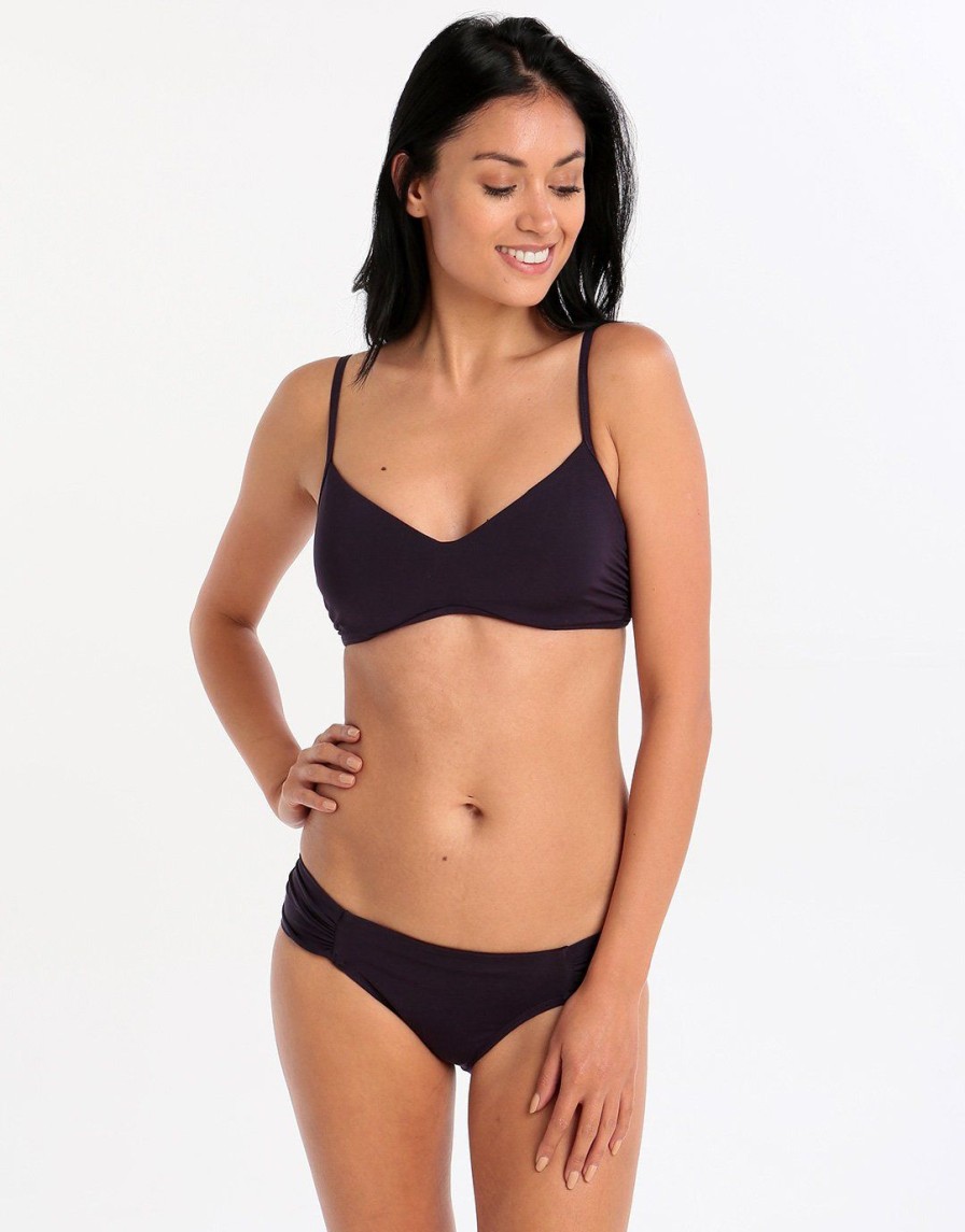 Bikinis Jets Underwired Bikini Tops | Jetset Gidget Top-Phantom Purple