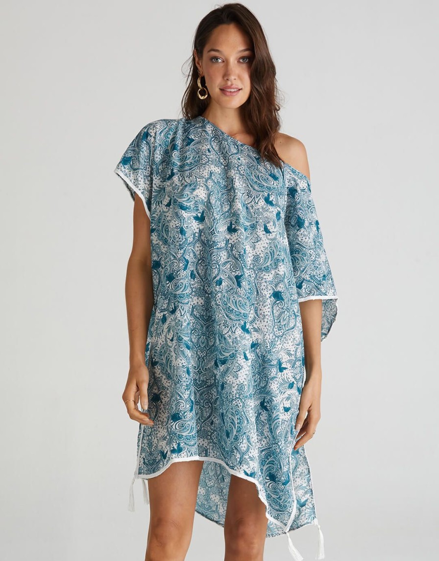 Beachwear Aqua Blu | Eternal Kaftan-Multi