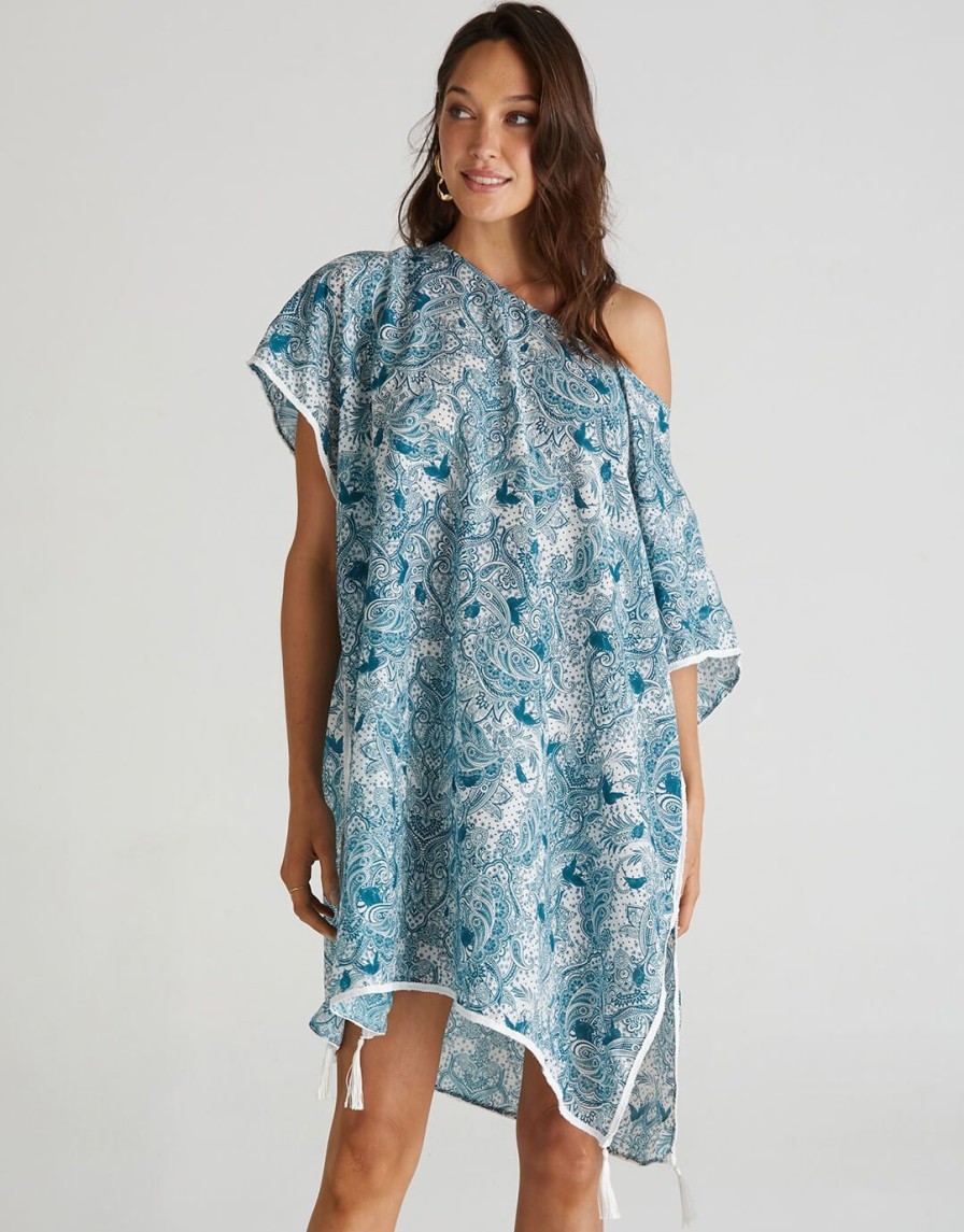 Beachwear Aqua Blu | Eternal Kaftan-Multi