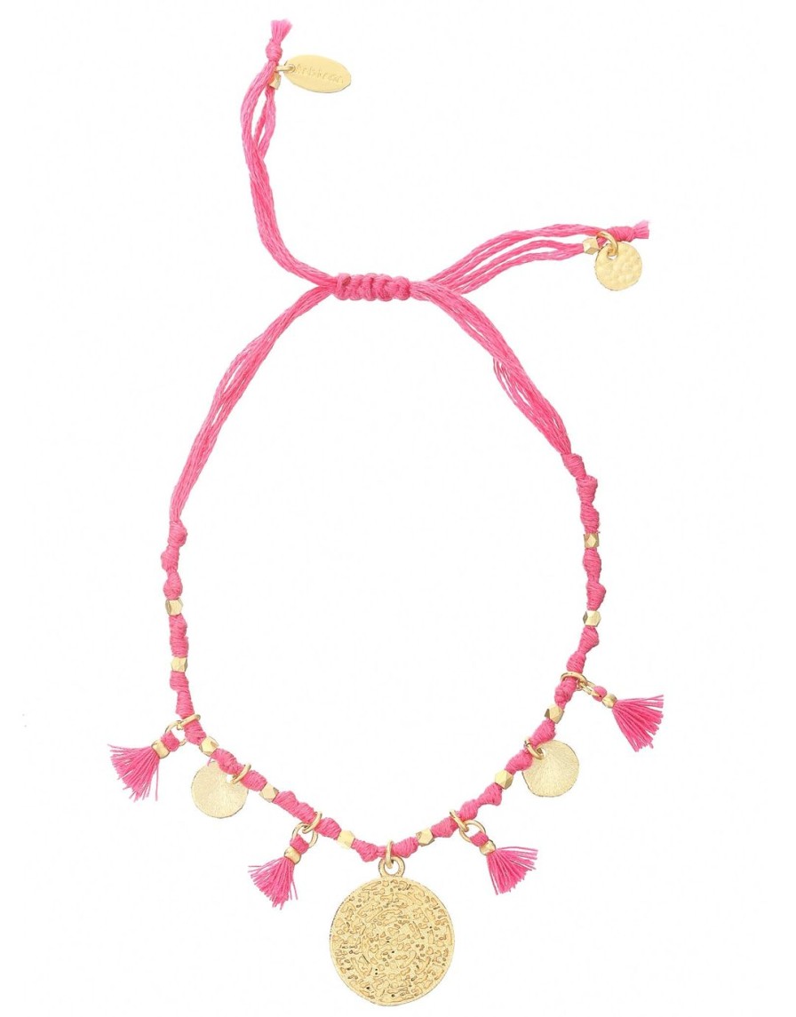 Beach Accessories Ashiana | Festival Charms Mireya Bracelet-Pink