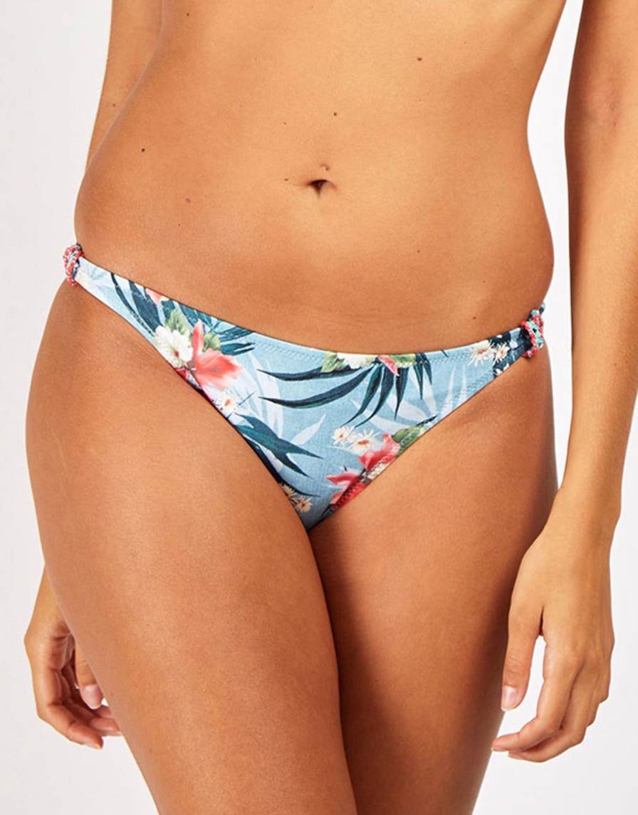 Bikinis Banana Moon Hipster Bikini Bottoms | Missiou Lofra Hipster Bikini Bottom Blue