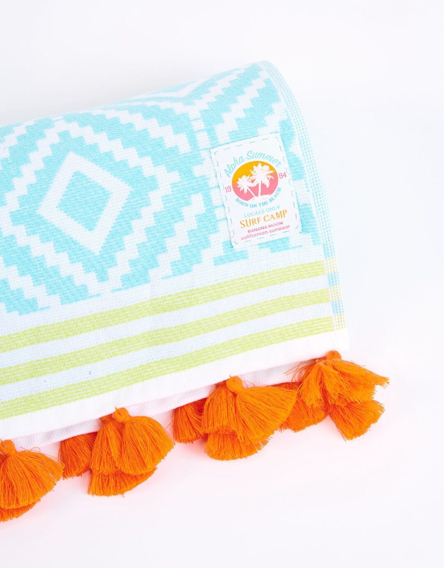 Beach Accessories Banana Moon | Marbella Nancy Towel-Aqua