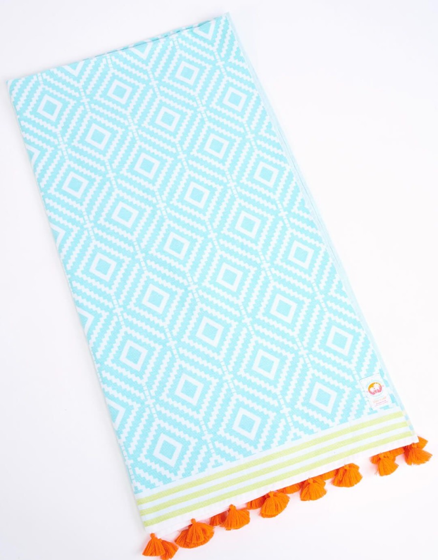 Beach Accessories Banana Moon | Marbella Nancy Towel-Aqua