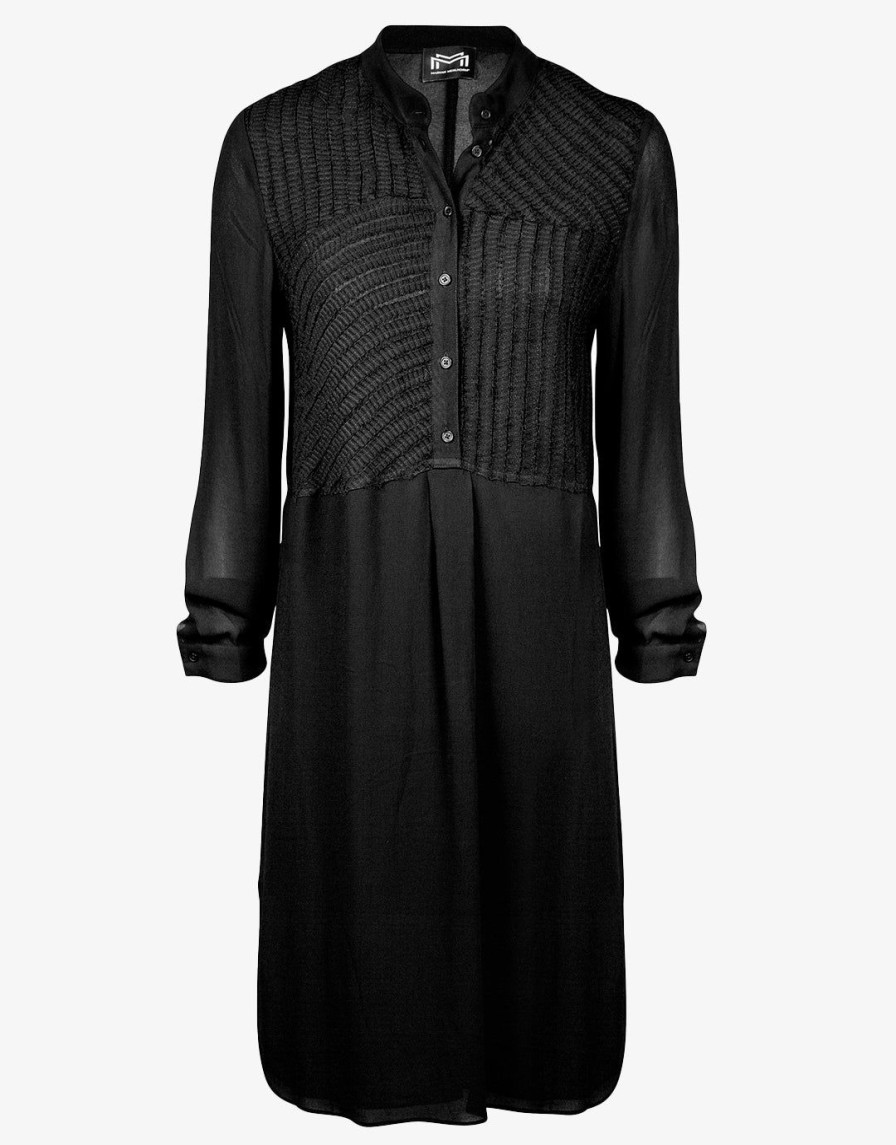 Beachwear Maryan Mehlhorn | Buttoned Tunic Black