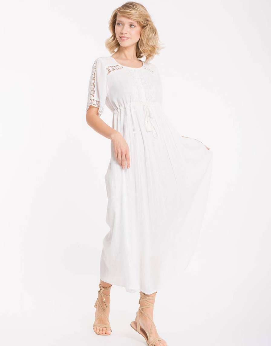 Beachwear Iconique | Greta Maxi Dress White